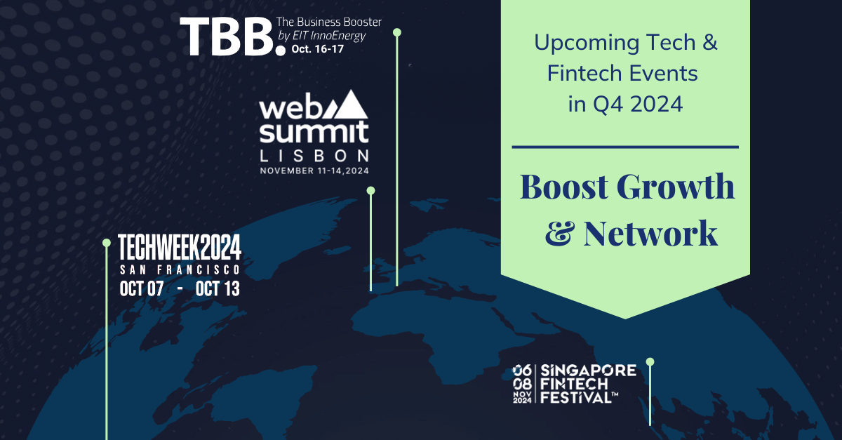 upcoming tech & fintech events 2024