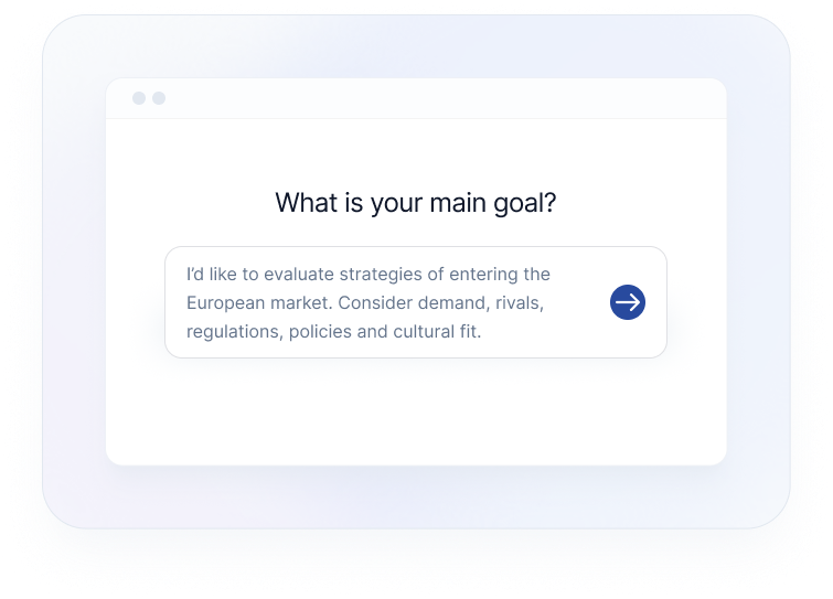 Bring one real strategic question.